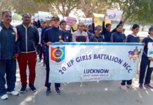 एनसीसी कैडेट्स ने स्वच्छता अभियान चलाकर लोगों को किया जागरूक