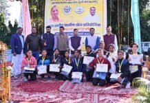 उत्तर प्रदेश ग्रामीण खेल लीग में बरेली जोन ओवरऑल चैंपियन