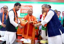 माहौल हमारे अनुकूल, यूपी की सभी 80 सीटें जीतना हमारा लक्ष्य : योगी आदित्यनाथ