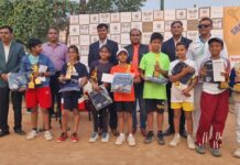 उत्तर प्रदेश की सौंदर्या जायसवाल व शुभी रंजन ने जीता बालिका युगल का खिताब