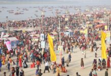 महाशिवरात्रि स्नान पर्व के साथ संगम किनारे लगे माघ मेले का समापन