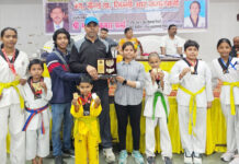 राज्य ताइक्वांडो में ऑक्सफोर्ड ताइक्वांडो अकादमी के खिलाड़ियों ने जीते 7 स्वर्ण व 2 रजत पदक