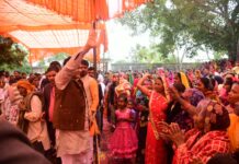 एक दिवसीय दौरे पर बलिया पहुंचे ऊर्जा एवं नगर विकास मंत्री