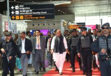 रक्षामंत्री राजनाथ सिंह की मौजूदगी में लखनऊ एयरपोर्ट को मिली नए टर्मिनल-3 की सौगात