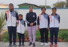 राष्ट्रीय वूशु प्रतियोगिता में लालगंज की तीन खिलाड़ी दिखाएंगी दम