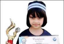 सीएमएस छात्रा प्रिशा गणित प्रतियोगिता में चैम्पियन