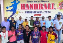लखनऊ हैंडबॉल चैंपियनशिप : केडी सिंह प्रथम दोनों वर्गों में विजेता