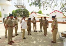 पुलिस महानिदेशक एसएन साबत ने जिला कारागार मेरठ का किया निरीक्षण