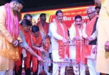 राष्ट्र निर्माण के संकल्प के साथ जले 31000 दीप, मनाया गया भारतीय नववर्ष महोत्सव