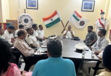 नेवल एनसीसी कैडेट्स के प्रशिक्षण से संबंधित विभिन्न पहलुओं पर हुई चर्चा