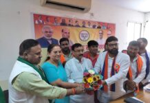 भाजपा महानगर अध्यक्ष ने सहयोगी दलों के साथ बैठक कर बनाई चुनावी रणनीति