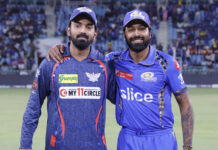 आईपीएल : रोहित व सूर्यकुमार आउट, लखनऊ के गेंदबाज हावी, मुंबई के गिरे 4 विकेट