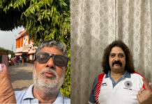 लोकतंत्र के महापर्व में मतदान कर डा. आनन्देश्वर पाण्डेय व डा.आरपी सिंह बने भागीदार