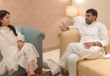 मतदान के बाद नीरज सिंह व मुकेश शर्मा ने ऐसे बिताया दिन