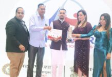 धनारी गांव के गोसेवक ओमप्रकाश सोनी को किया गया सम्मानित