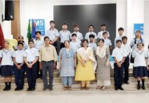 सीएमएस छात्र दल उदयपुर एवं माउंट आबू की शैक्षिक यात्रा पर रवाना