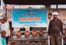 गर्मी में बिना खर्च राहगीरों, श्रृद्धालुओं की प्यास बुझाएंगे 3 हजार जल सेवा केन्द्र