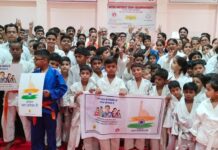 सेंट फ्रांसिस स्कूल फॉर हेयरिंग एम्पायर्ड ने पहले दिन एक स्वर्ण सहित झटके 6 मेडल