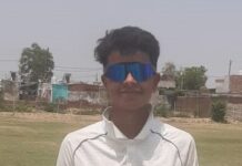 एसडीएस क्रिकेट अकादमी की जीत में रियांश ने झटके 4 विकेट