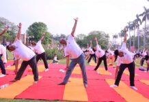 भाजपा लखनऊ महानगर ने मंडल स्तर पर मनाया अंतर्राष्ट्रीय योग दिवस
