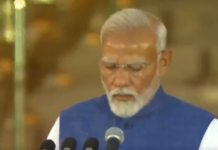 मोदी बने तीसरी बार पीएम, योगी आदित्यनाथ ने दी बधाई