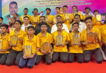 मेजबान लखनऊ ने सर्वाधिक 27 स्वर्ण पदकों के साथ जीती ओवरऑल चैंपियनशिप ट्रॉफी
