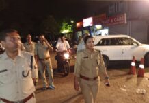 खुले में शराब सेवन एवं रात 10 बजे के बाद बेचने वालों के खिलाफ चली मुहिम