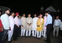 मंत्री एके शर्मा ने महाकुम्भ मेला क्षेत्र में हो रहे कार्यों का किया निरीक्षण