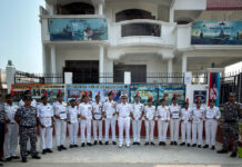 3 यूपी नेवल यूनिट एनसीसी लखनऊ में बांटे गए ‘बी’ एवं ‘सी’ प्रमाण पत्र