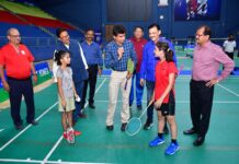 लखनऊ की प्रगति-उन्नति व अनायिका-सान्वी बालिका अंडर-11 डबल्स के सेमीफाइनल में