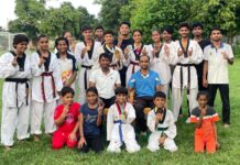 चौक स्टेडियम के प्रशिक्षुओं ने राज्य ताइक्वांडो में 2 स्वर्ण सहित जीते 9 पदक