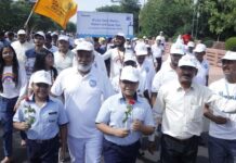 सीएमएस छात्रों ने की भूजल संरक्षण की जोरदार अपील