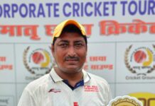 विशाल ने झटके 4 विकेट, एसएमआर की 2 रन से रोमांचक जीत