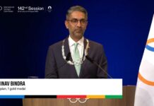 Abhinav Bindra Honored with Olympic Order at IOC Session