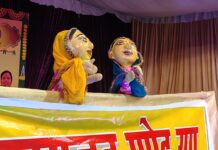 कठपुतली कलाकारों ने कही बंदी माता की कथा, रासलीला का देर रात तक मंचन