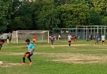 लखनऊ फुटबॉल लीग : टाईब्रेकर में जीत के सहारे सहारा स्टेट क्लब सेमीफाइनल में