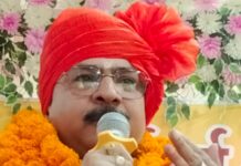 हिन्दू महासभा त्रिदंडी के राष्ट्रीय अध्यक्ष बने ऋषि त्रिवेदी