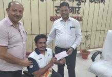 डीएम ने की मदद, अब इंडोनेशिया जा सकेंगे पैरा शटलर हामिद सलमानी