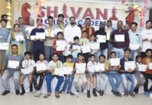 टाईब्रेक स्कोर में बेहतर प्रदर्शन से आरिफ अली चैंपियन, मेधांश सक्सेना को दूसरा स्थान