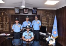 एयर कमोडोर मनीष सिन्हा ने संभाली वायु सेना स्टेशन बमरौली की कमान
