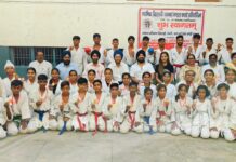 मंडलीय माध्यमिक विद्यालयी कराटे प्रतियोगिता में लखनऊ 37 स्वर्ण के साथ ओवरऑल चैंपियन