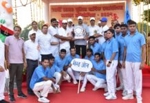 मेरठ जोन ने पुरुष के साथ महिला वर्ग की भी चल वैजयंती पर किया कब्जा