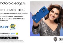 मोटोरोला ने भारत में लांच किया मोटोरोला एज50 नियो स्मार्टफोन