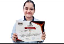 क्रिएटिव राइटिंग प्रतियोगिता में सीएमएस छात्रा श्लोका ने जीता प्रथम पुरस्कार