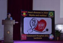 विश्व हृदय दिवस पर कमान अस्पताल, लखनऊ ने किए कई जागरूकता कार्यक्रम