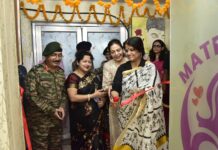 आवा क्षेत्रीय अध्यक्ष रुचिरा सेनगुप्ता ने मध्य कमान अस्पताल का किया दौरा