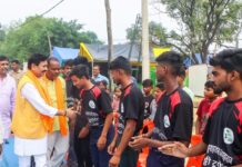 रैपिड कबड्डी लीग में लखनऊ के खिलाड़ियों ने दिखाया दमखम