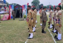 ग्रुप कमांडर ब्रिगेडियर पुनेठा ने शिविर में एनसीसी कैडेट्स का बढ़ाया हौसला