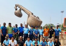 अयोध्या से होकर गुजरी वायु वीर विजेता कार रैली