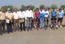लखनऊ के विवेक कुमार राय उत्तर प्रदेश ट्रैक साइकिलिंग टीम में चयनित
